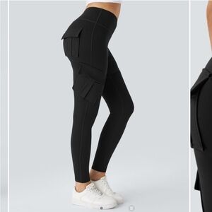 Halara Black Cargo Leggings